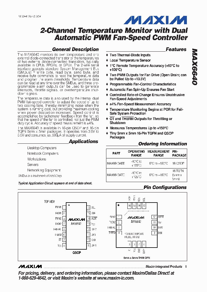 MAX6640_363921.PDF Datasheet