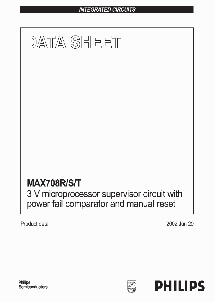 MAX708T_192267.PDF Datasheet