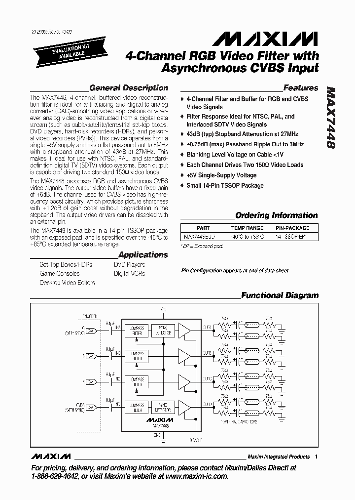 MAX7448_348027.PDF Datasheet