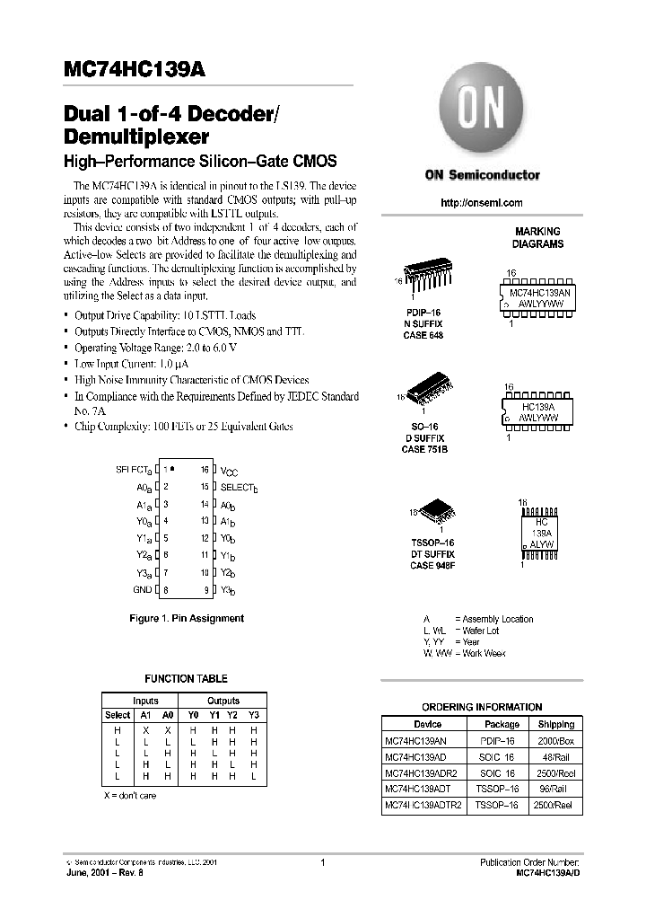 MC74HC139AN_322463.PDF Datasheet