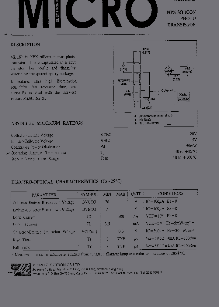 MEL82_338833.PDF Datasheet