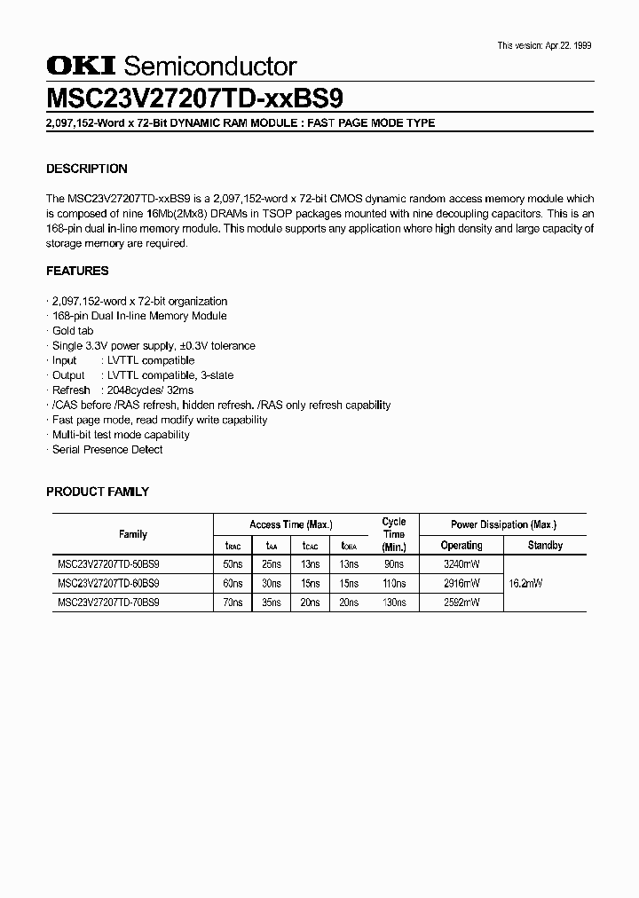 MSC23V27207TD-XXBS9_334068.PDF Datasheet