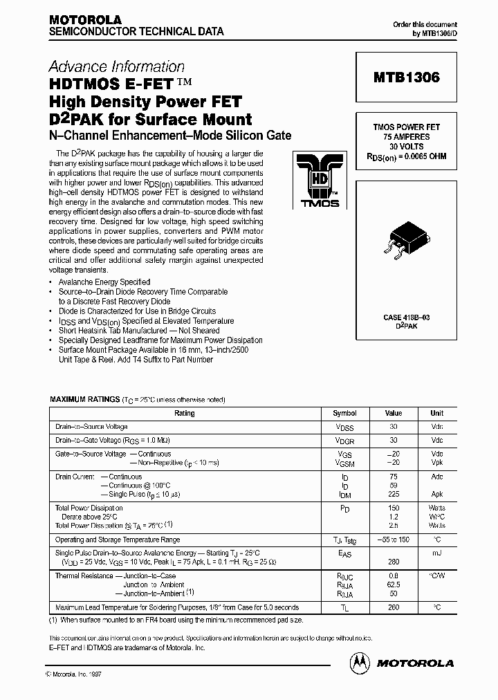 MTB1306_71458.PDF Datasheet