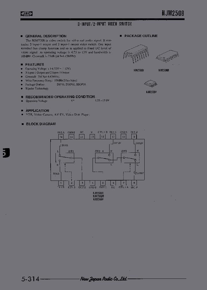 NJM2508_308107.PDF Datasheet