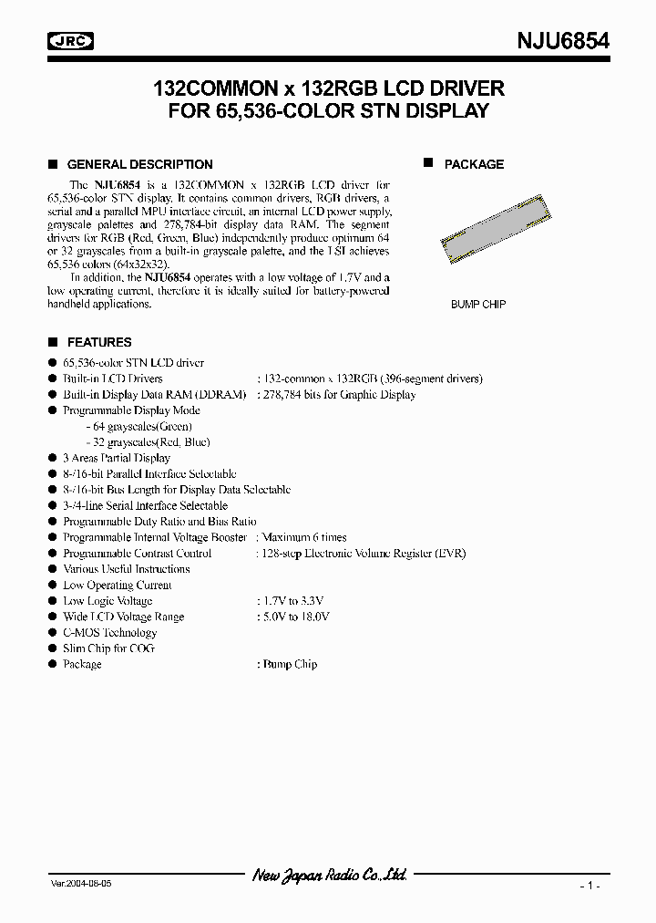 NJU6854_323872.PDF Datasheet