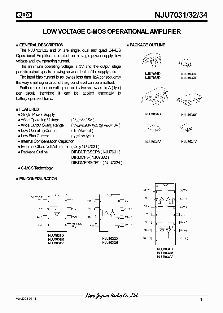 NJU7031_313920.PDF Datasheet