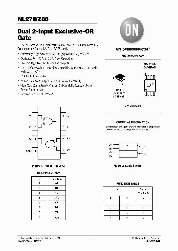 NL27WZ86_319749.PDF Datasheet