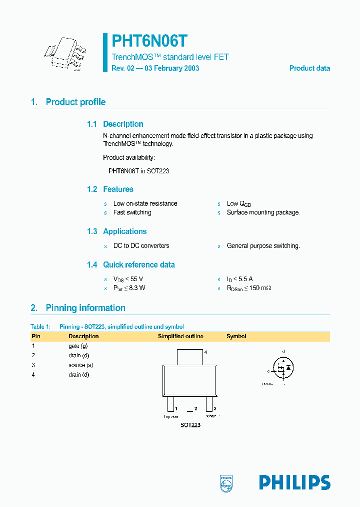 PHT6N06T_355551.PDF Datasheet