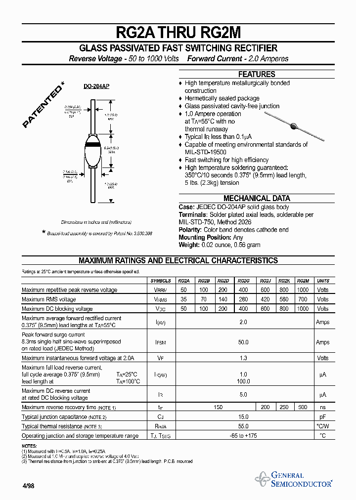 RG2A_341606.PDF Datasheet