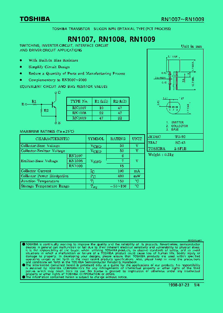 RN1009_314462.PDF Datasheet