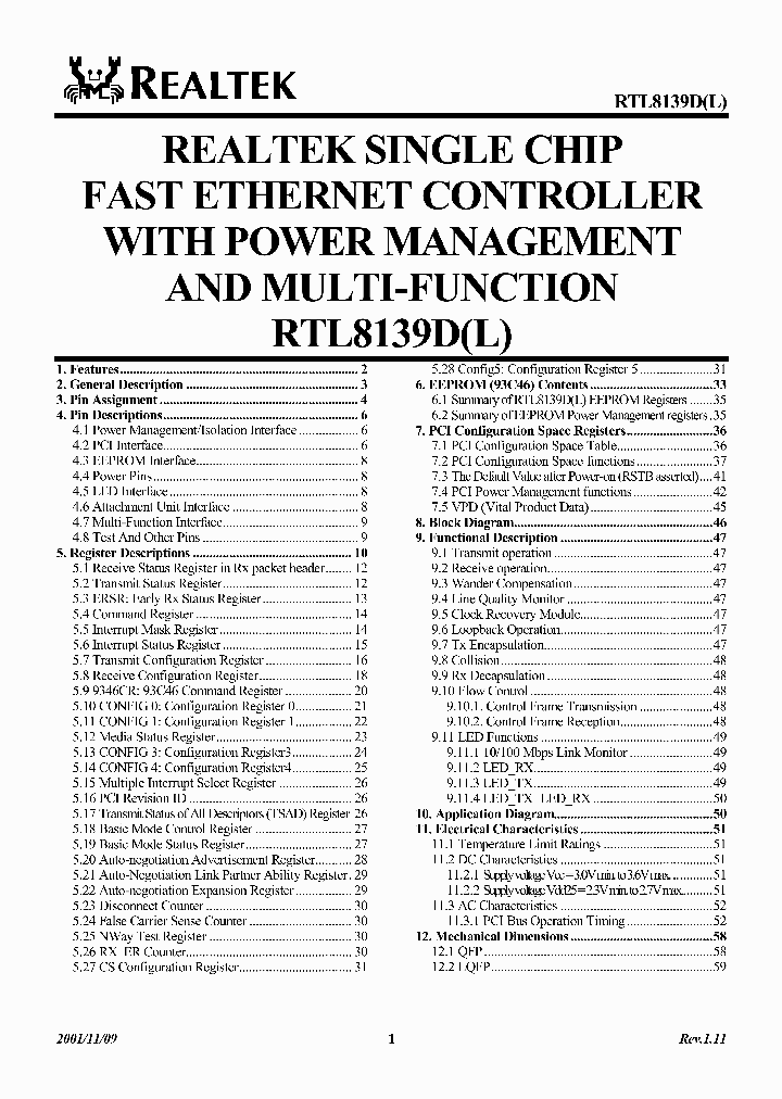 RTL8139D_183512.PDF Datasheet