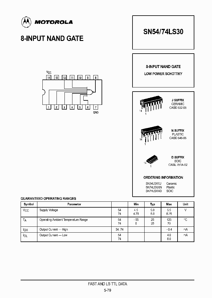 SN74LS30_321690.PDF Datasheet