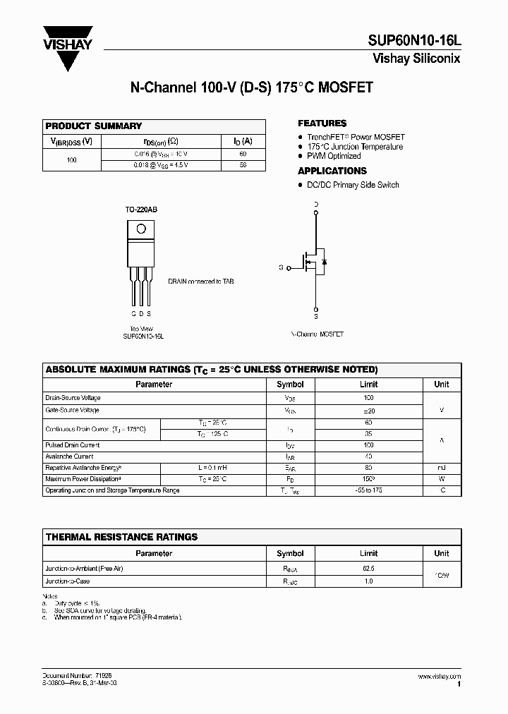 SUP60N10-16L_323988.PDF Datasheet