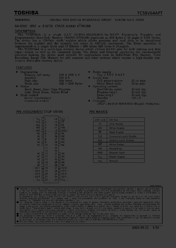 TC58V64AFT_321738.PDF Datasheet