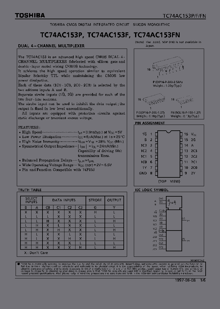 TC74AC153FN_355233.PDF Datasheet