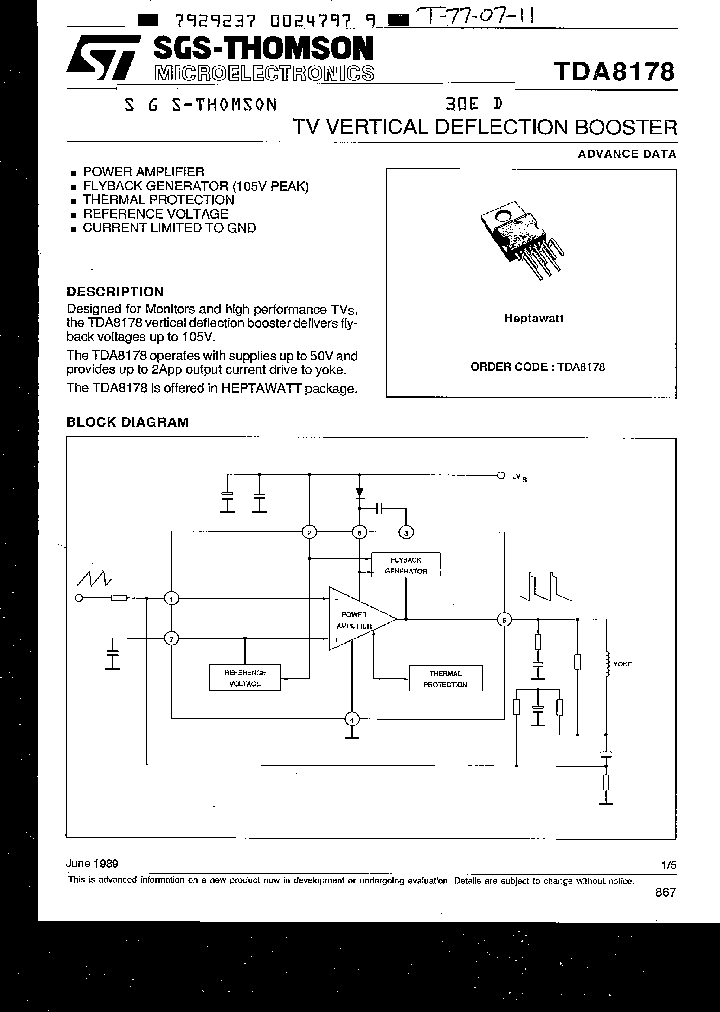 TDA8178_348444.PDF Datasheet