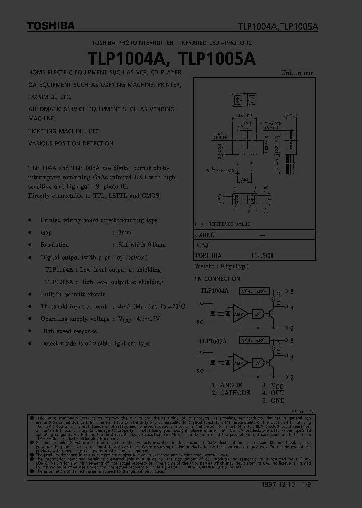 TLP1004A_296952.PDF Datasheet