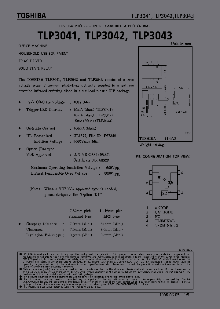 TLP3041_316563.PDF Datasheet