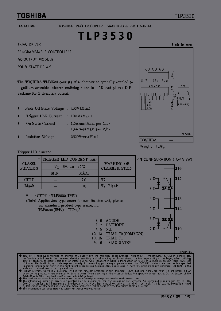 TLP3530_331084.PDF Datasheet