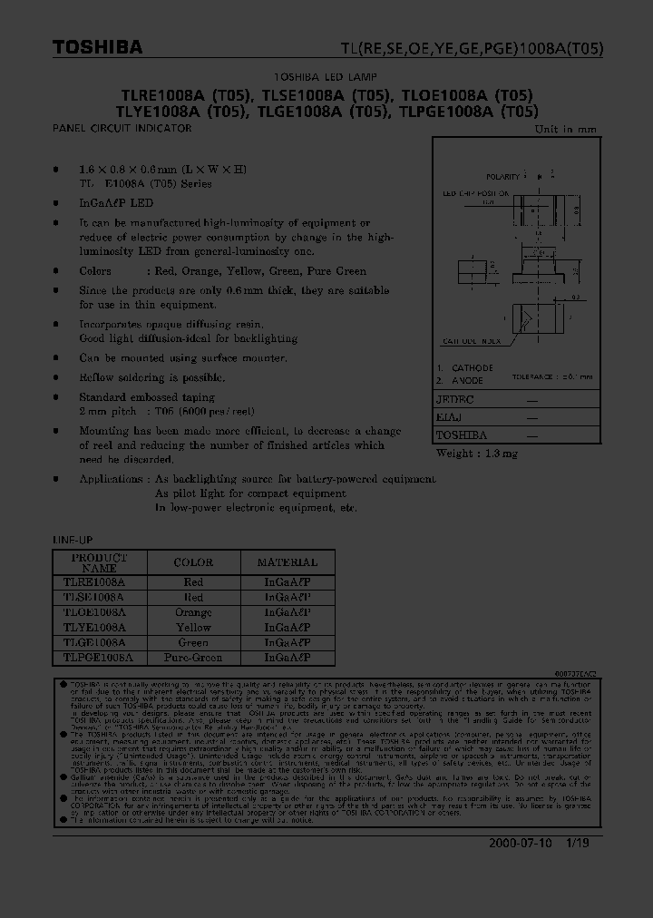 TLPGE1008AT05_319778.PDF Datasheet