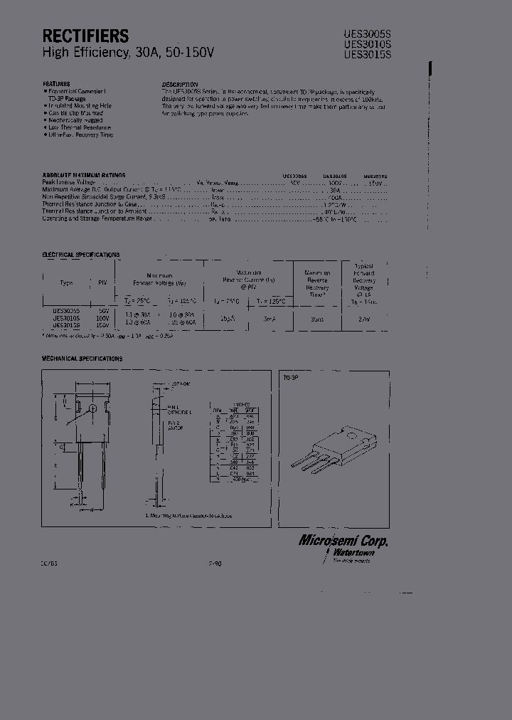 UES3005S_321888.PDF Datasheet