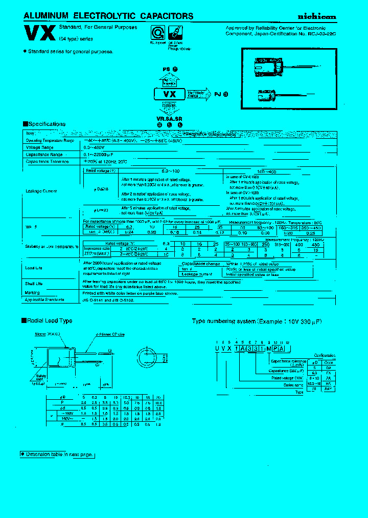 UVX2W153MHA_273629.PDF Datasheet