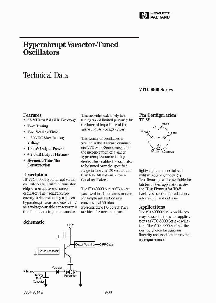 VTO-9000_369773.PDF Datasheet