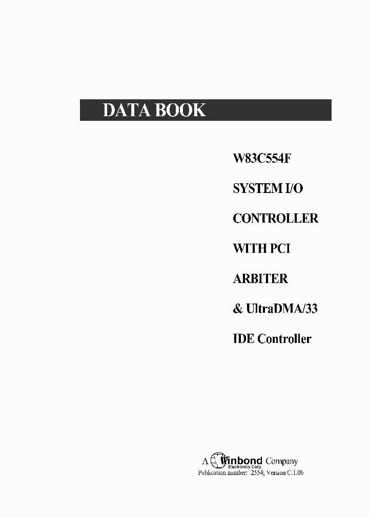 W83C554F_202291.PDF Datasheet