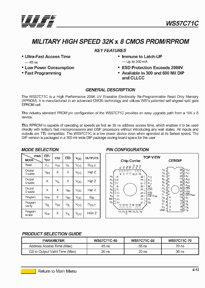 WS57C71C-70TMB_373428.PDF Datasheet