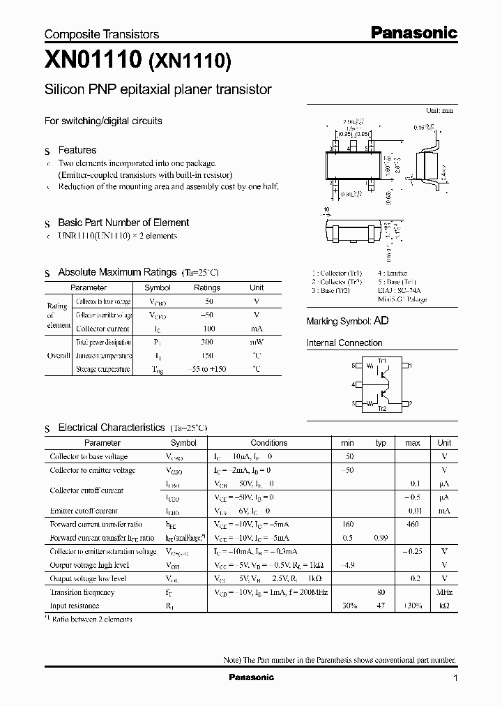 XN01110_310783.PDF Datasheet