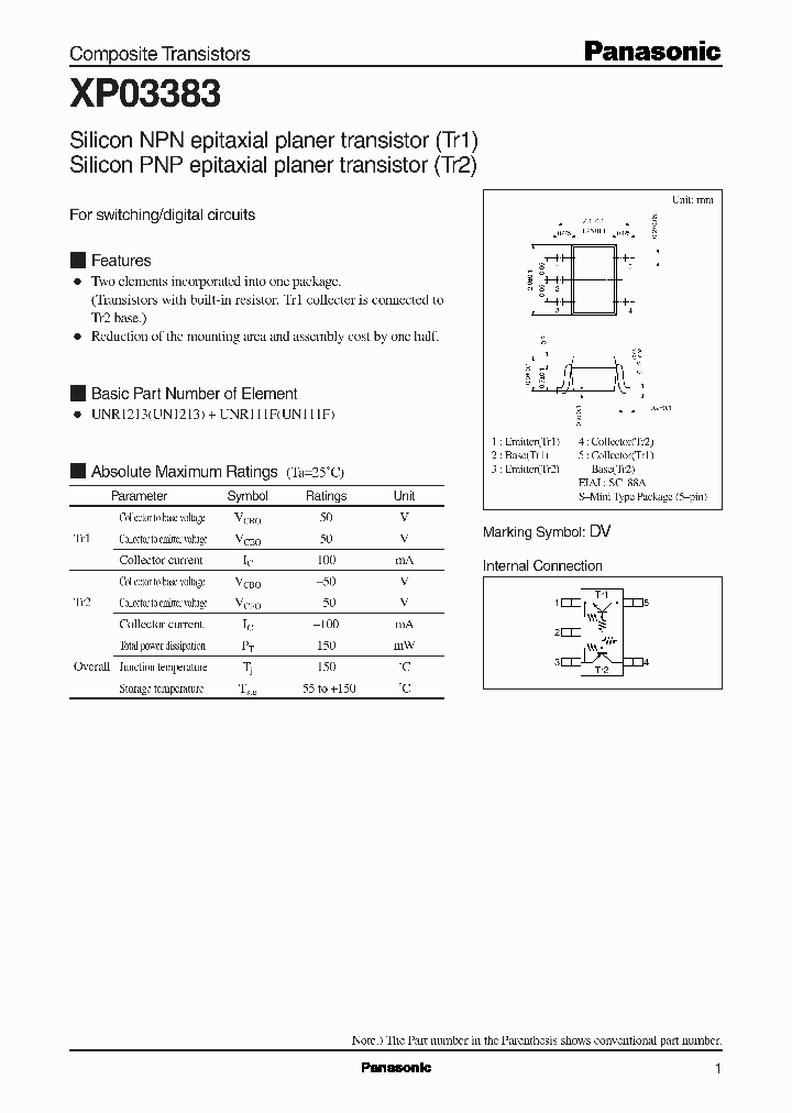 XP03383_341120.PDF Datasheet