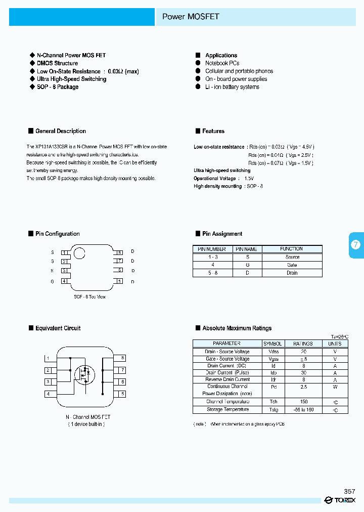 XP131A1330SR_315044.PDF Datasheet