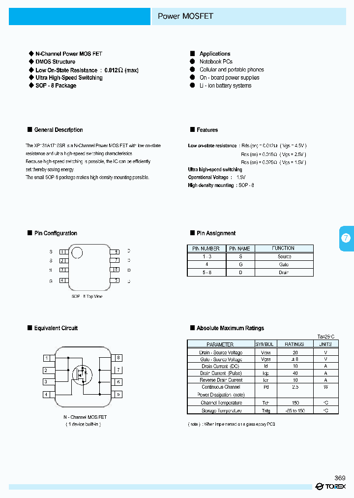 XP131A1715SR_196974.PDF Datasheet