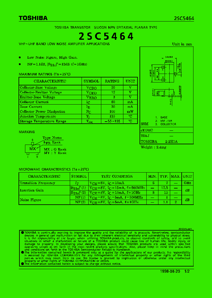 2SC5464_423350.PDF Datasheet