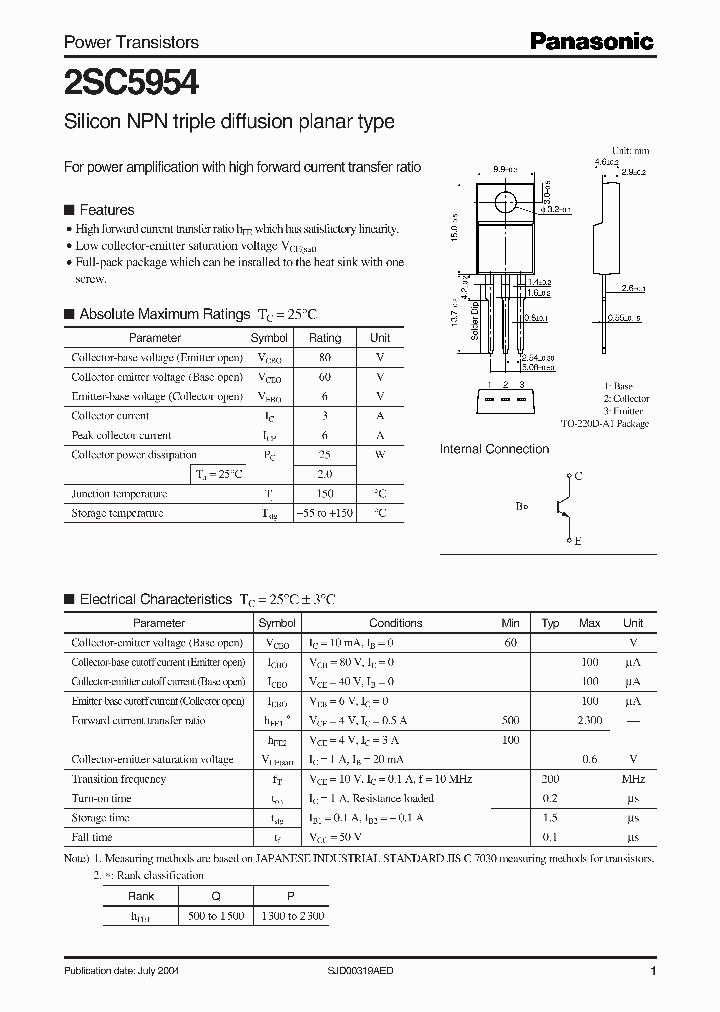 2SC5954_419365.PDF Datasheet