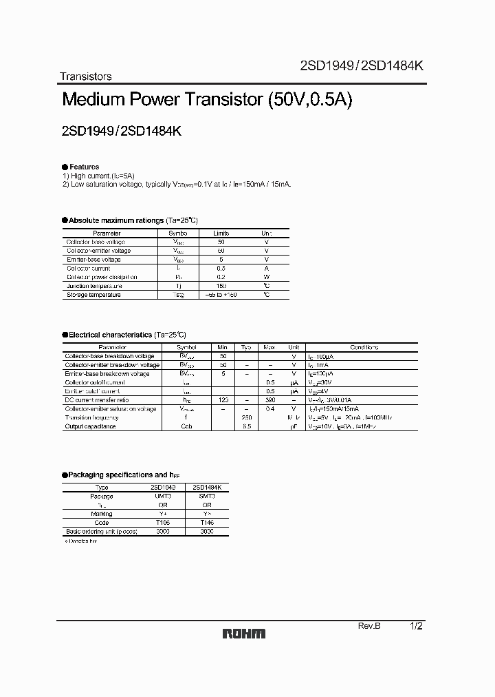 2SD1949_428699.PDF Datasheet