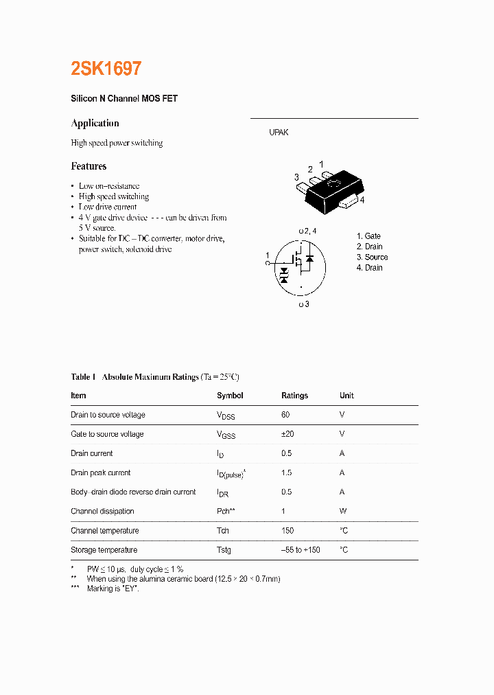 2SK1697_413494.PDF Datasheet