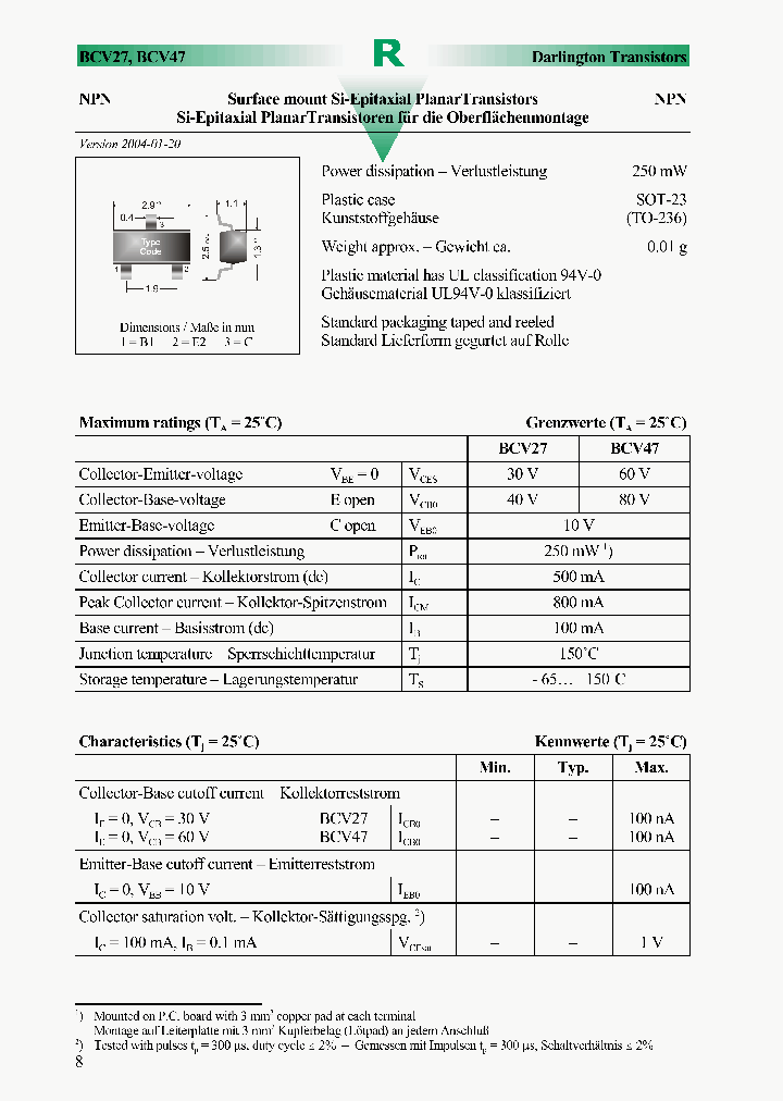 BCV27_417076.PDF Datasheet