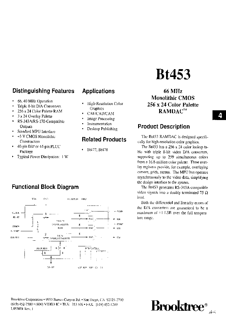 BT453_416379.PDF Datasheet