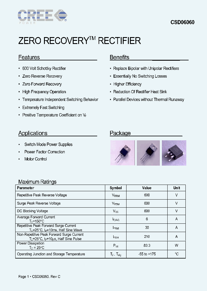 CSD06060_388503.PDF Datasheet