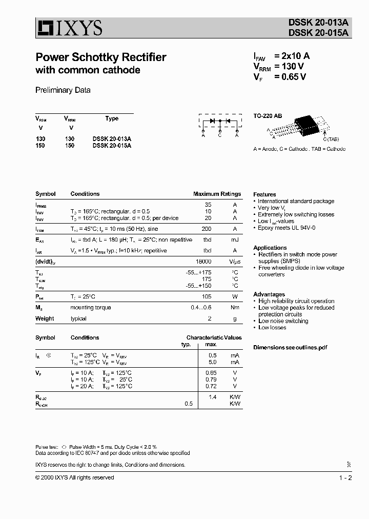 DSSK20-013A_429198.PDF Datasheet