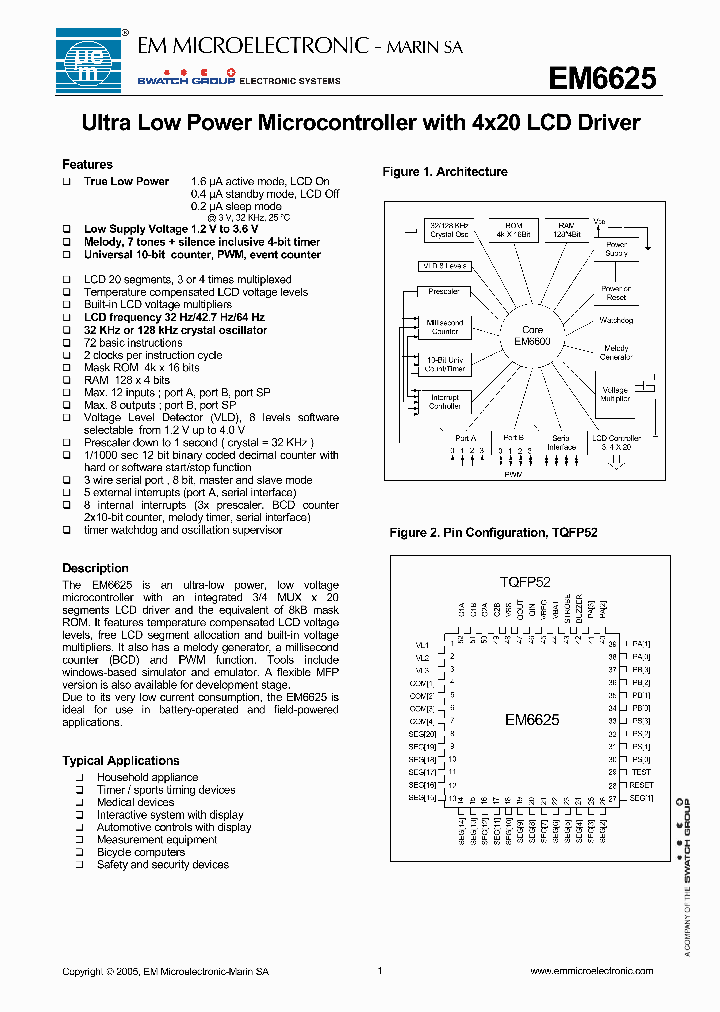 EM6625TQ52D_394766.PDF Datasheet