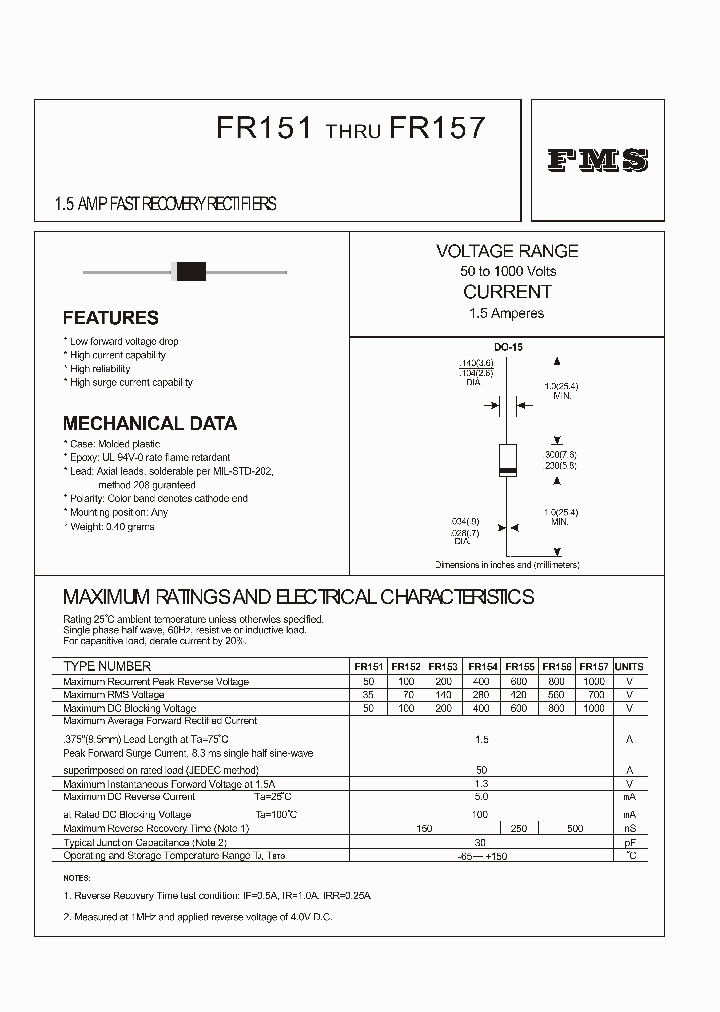 FR156_414445.PDF Datasheet