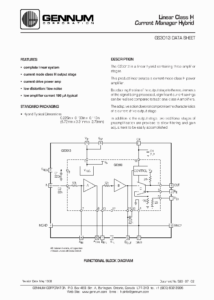 GS3013_420121.PDF Datasheet