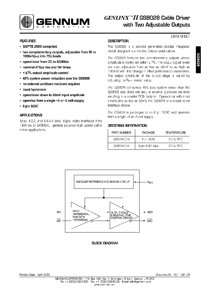 GS9028_414164.PDF Datasheet