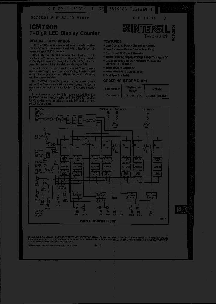 ICM7208_398413.PDF Datasheet