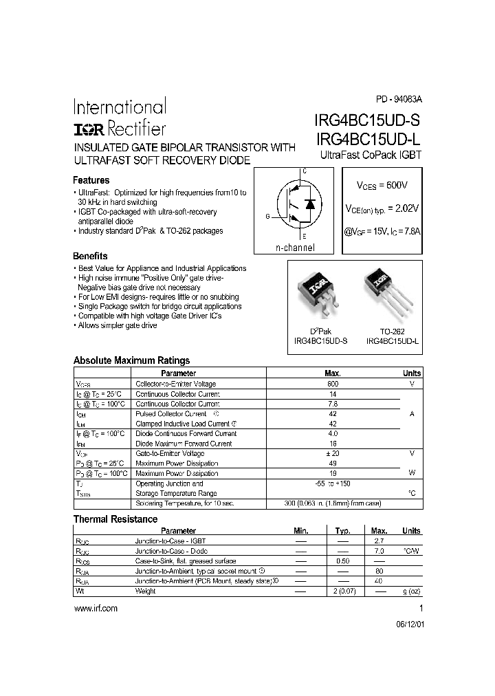 IRG4BC15UD-L_393965.PDF Datasheet