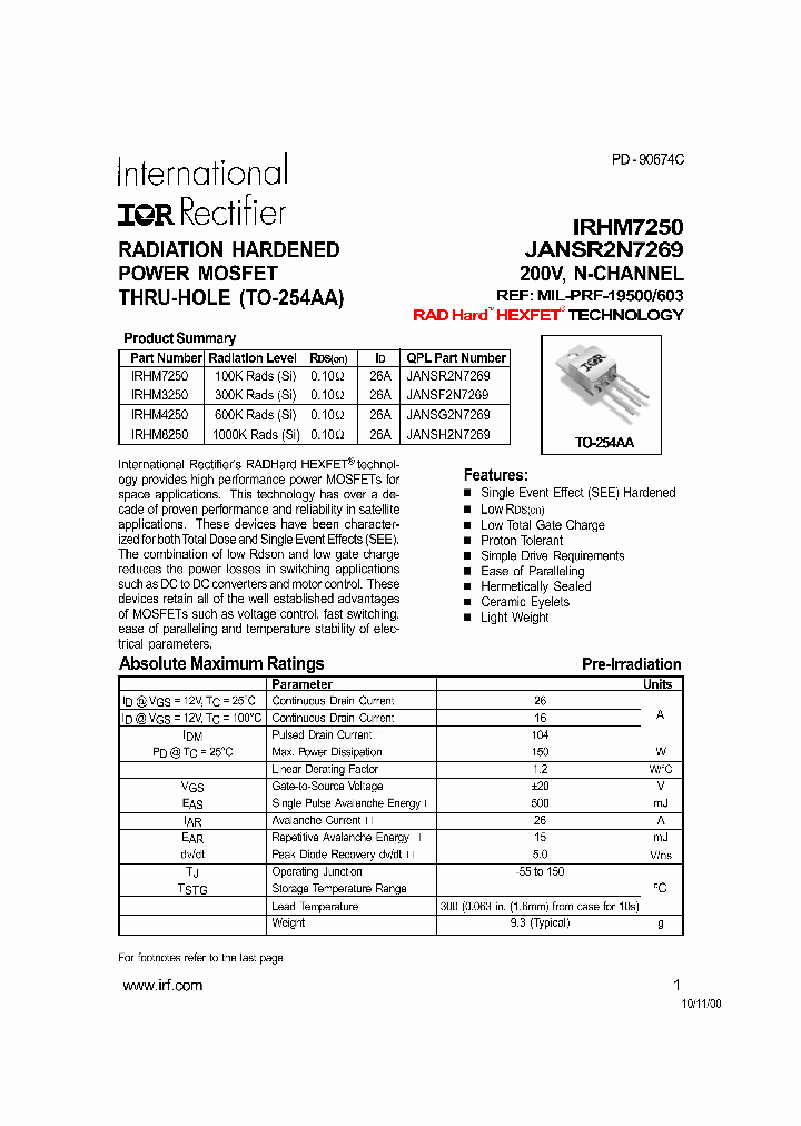 IRHM4250_379809.PDF Datasheet