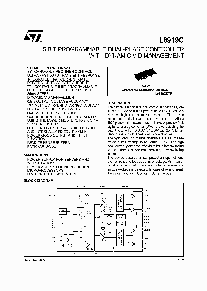 L6919C_399993.PDF Datasheet