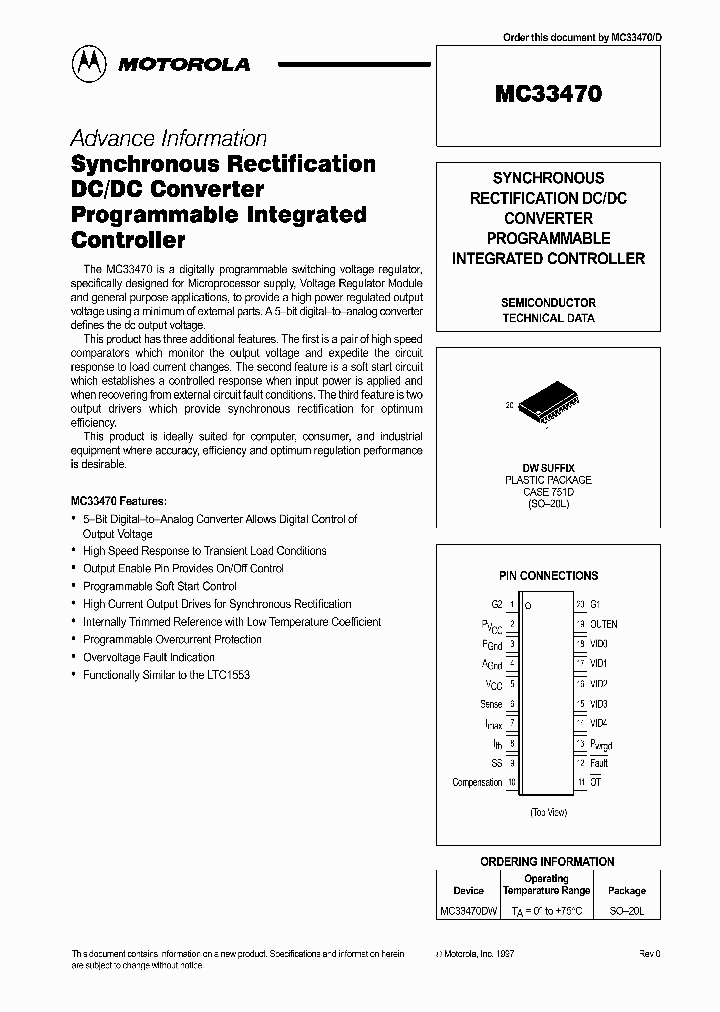 MC33470DW_418188.PDF Datasheet